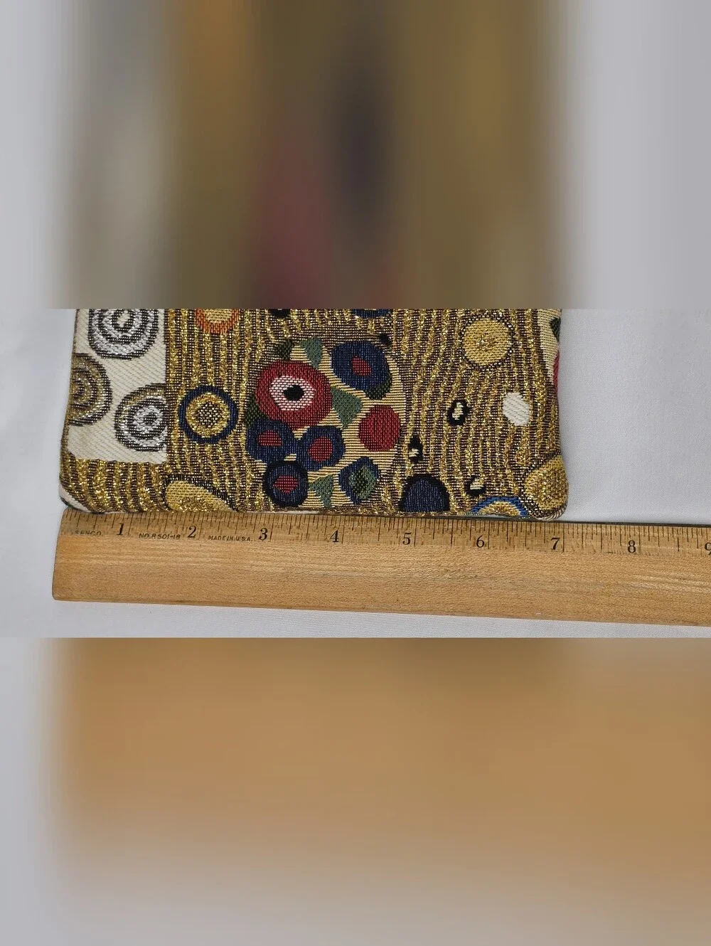 BELLY MODEN Gustav Klimt Tapestry Pouch Zipper Coin Purse Cosmetic Bag Germany